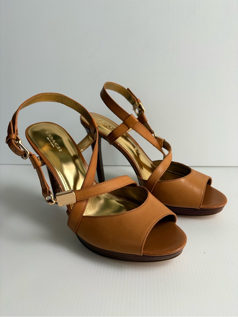 Coach Wendelle Ginger Platform Sandal Size 9 NWOT - Picture 13 of 13